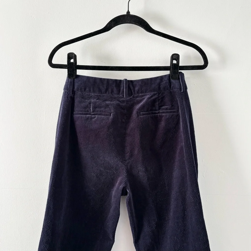 J. Crew Natalia Pant in Stretch Corduroy Trouser Bottoms High-Rise Straight